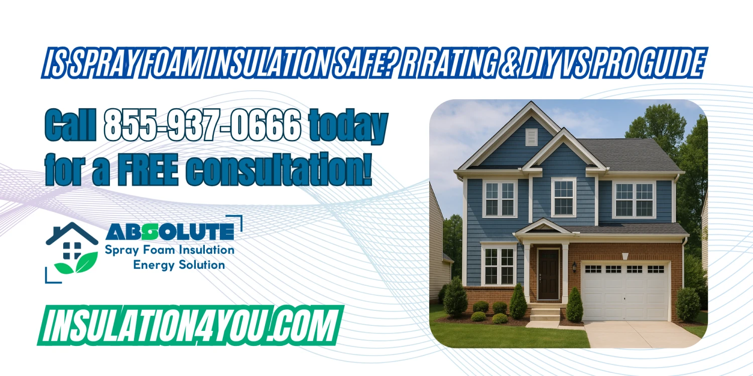 Do It Yourself Spray Foam Insulation vs Professional: Is Spray Foam Insulation Safe and What R Rating to Expect in NY, NJ & PA
